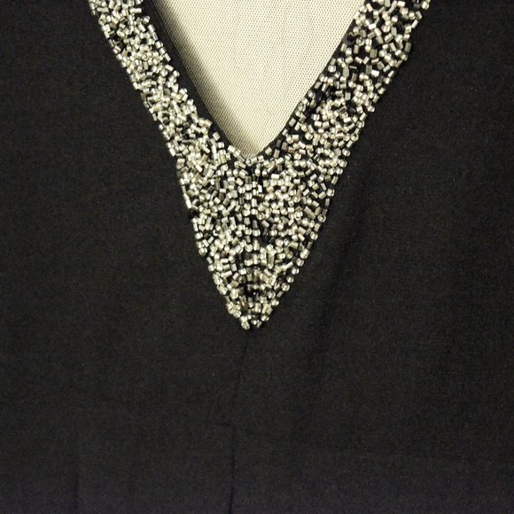 Project Eve elegant, black, cocktail/party dress, medium. - Picture 5 of 6